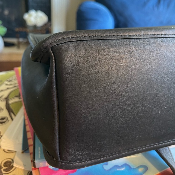 COACH Briefcase -Beekman Black Leather Genuine - Picture 12 of 16